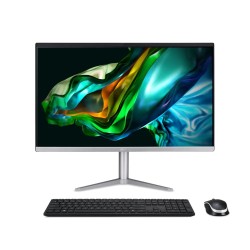 AIO PC - 23.8" ACER Aspire C24-1300 FHD IPS, R. 5 7520U, 8GB LPDDR5 RAM, 512GB M.2 PCIe SSD, USB Type-C, 2xUSB-A 3.2 G2, 2x USB-A 2.0, SD Card Reader,  FHD cam, WiFi6 AX201+BT 5, LAN, 65W PSU, Wireless KB/MS, Endless OS.