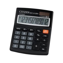 Сalculator Citizen de birou SDC 812 BN 12 cifre