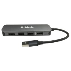 USB 2.0 Hub 4-port D-link "DUB-H4/E1A"