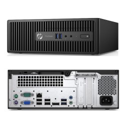 HP 400 G3 SFF 6-th ( CASE + MB + PSU + DVD ) BAREBONE, 2xSATA, 2xDDR4 Slot, DVD-RW, VGA, 1xDP, 4 x USB 2.0, 4 x USB 3.0, 2 x PS/2, 1xCOM, W8Pro, S1151