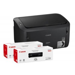 Printer Canon i-Sensys LBP6030B BUNDLE Black (+2 x CRG725), A4, 2400x600 dpi, 18ppm, USB 2.0, CRG725 (1600 pages 5%), CRG 725.