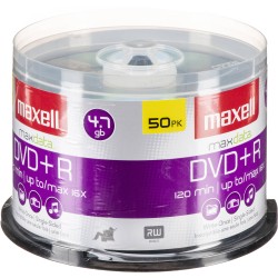 Disk DVD+R, Spindle 100pcs,Maxell 16x 4.7 GB