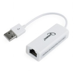 Ethernet Card Gembird NIC-U2-02,USB2.0 LAN adapter