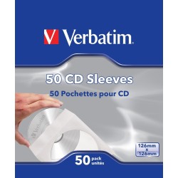 CD-DVD PAPER SLEEVES 50 PACK