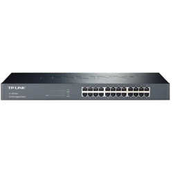 24-port 10/100/1000Mbps Switch TP-LINK "TL-SG1024", 1U 19" Rack Mount, Metal Case