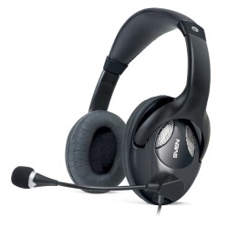 Headphone SVEN AP-670MV with Microphone, Black-Silver, GD-900MV