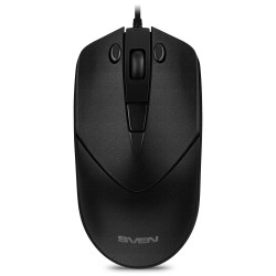 Mouse SVEN RX-110, Optical Mouse, 1000 dpi, USB, Black