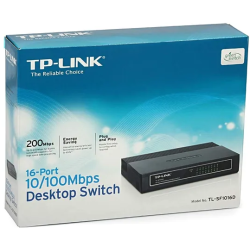 16-ports 10/100Mbps Desktop Sw.TP-LINK TL-SF1016D