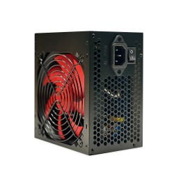 PSU HPC ATX-550W, 12cm red fan, 24 pin (with nylon cover), 1x 8pin(4+4), 1x 6pin, 2x IDE, 3x SATA, black cover, 1.2m EU cable